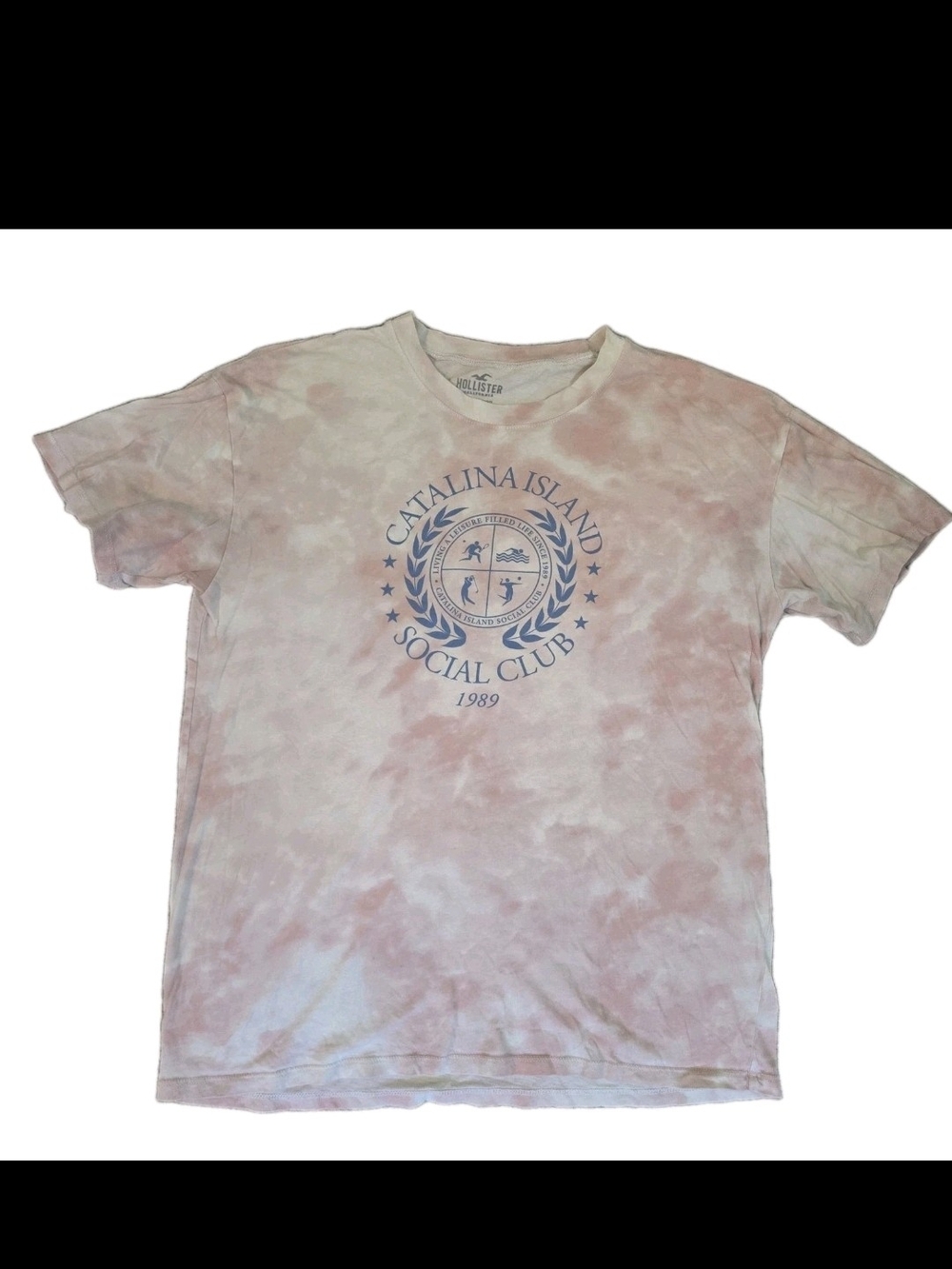 Title: Hollister Tie Dye Catalina Island Graphic Tee XS